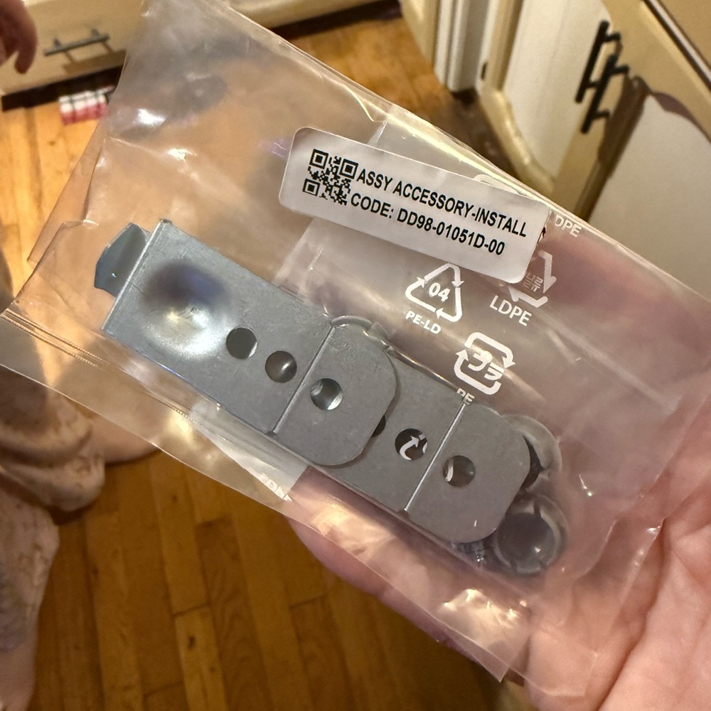 Metallic Installation Bracket Set For Samsung Dishwasher